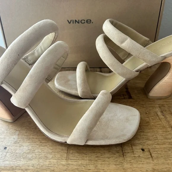 ✨ NWT VINCE Dara Sandals size 7.5 - Picture 8 of 8